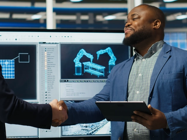 solar-panel-factory-manager-shaking-hands-with-investor